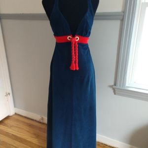 1970s Beach Party maxi dress